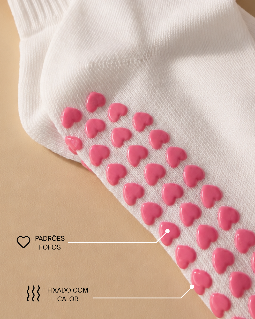 Pink Lovers - Meias